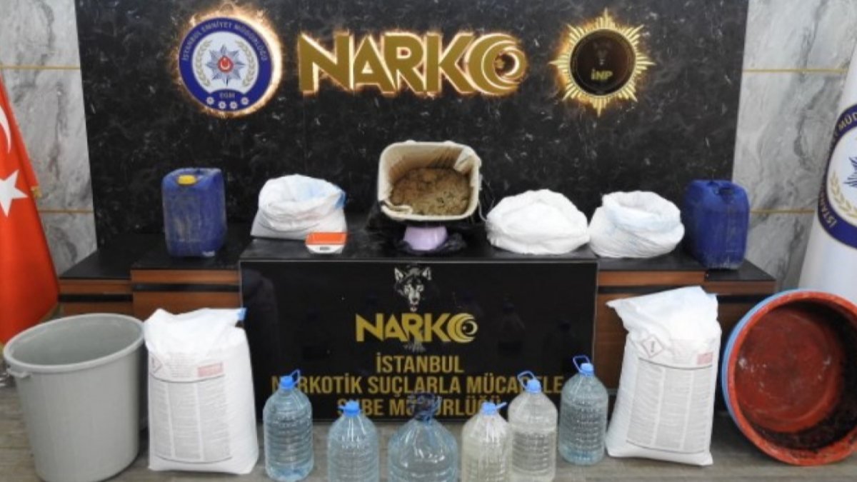 İstanbul'da operasyonda, 46 kilo uyuşturucu ele geçirildi