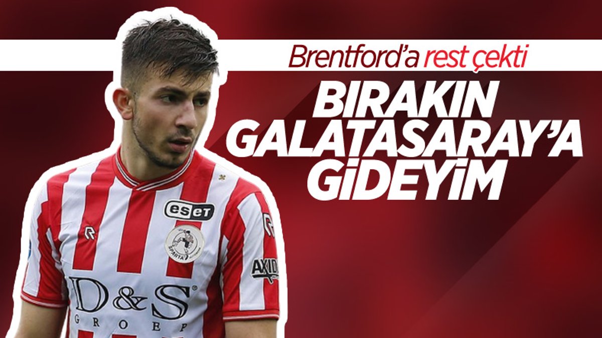 Halil Dervişoğlu, Brentford'a Galatasaray için rest çekti