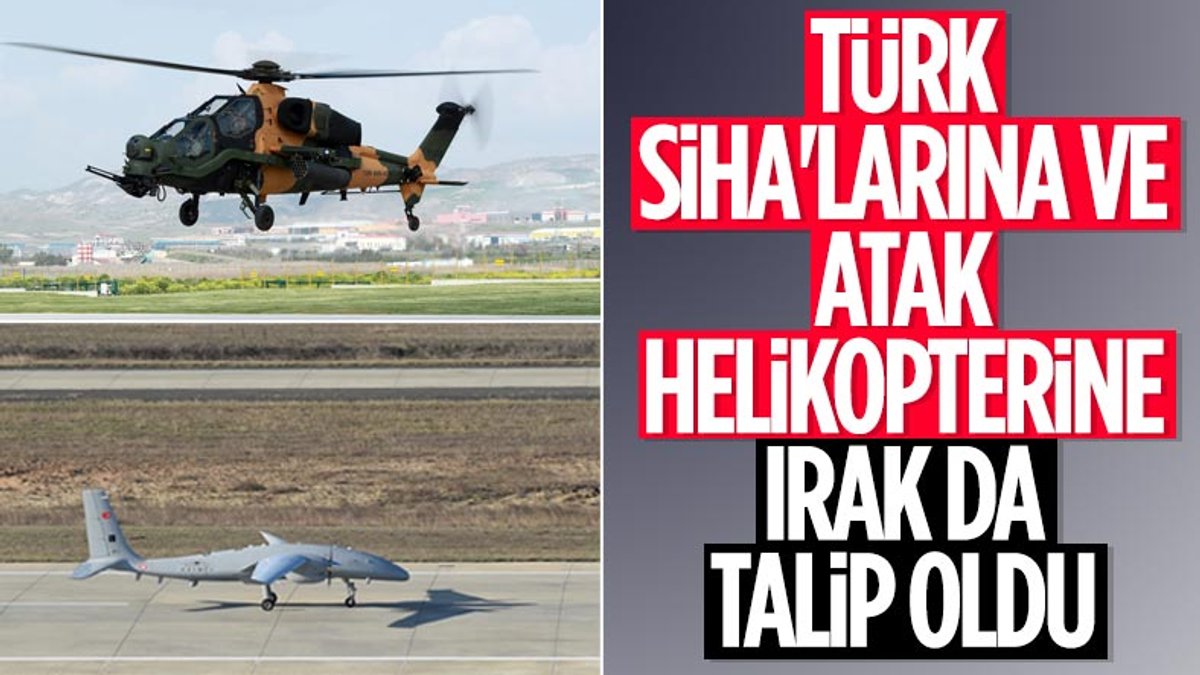 Irak, Türkiye'den insansız hava araçları talep etti