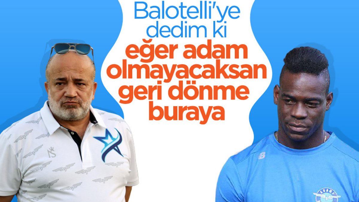 Murat Sancak: Herkes deli diyor ama Balotelli deli değil