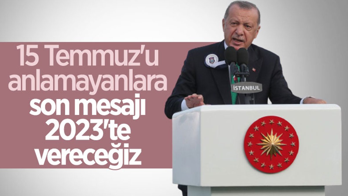Cumhurbaşkanı Erdoğan, Deniz ve Hava Harp Okulu Diploma Töreni'nde