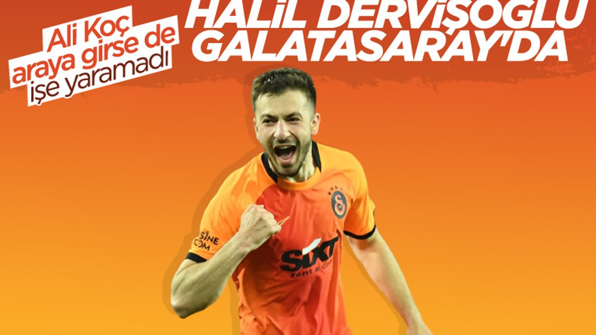 Halil Dervişoğlu Galatasaray'da