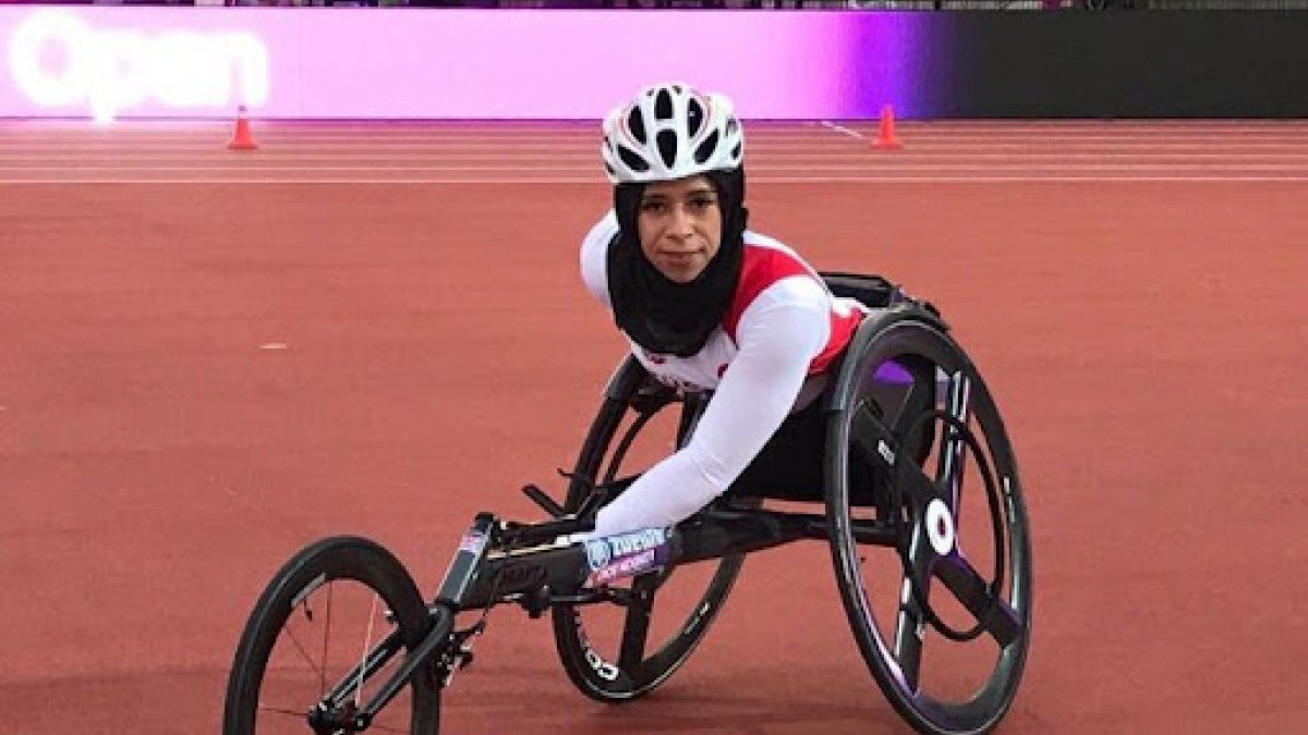 Milli atlet Zübeyde Süpürgeci, Paralimpik Oyunlar'da finalde