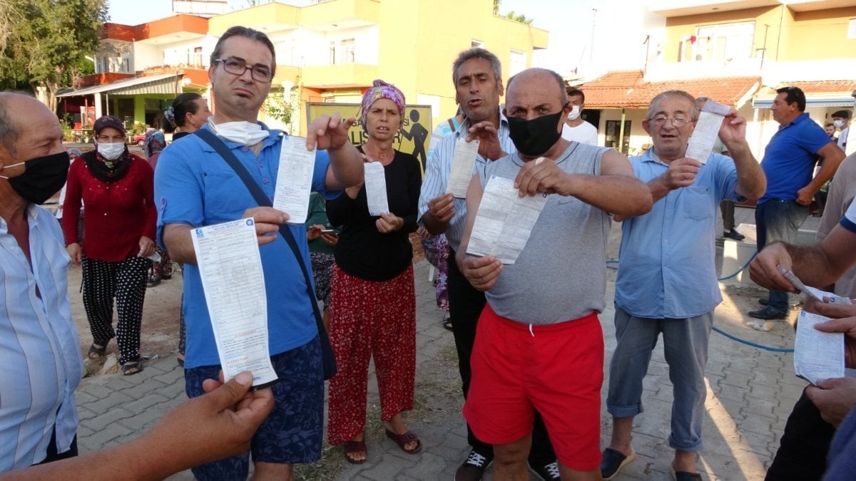 Antalya’da su faturaları bin liradan fazla geldi