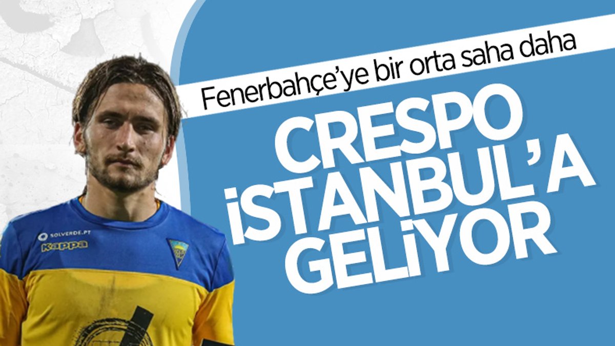 Fenerbahçe, Miguel Crespo'yu İstanbul'a getiriyor