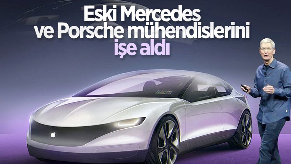 Apple'ın elektrikli otomobilinde Mercedes ve Porsche detayı