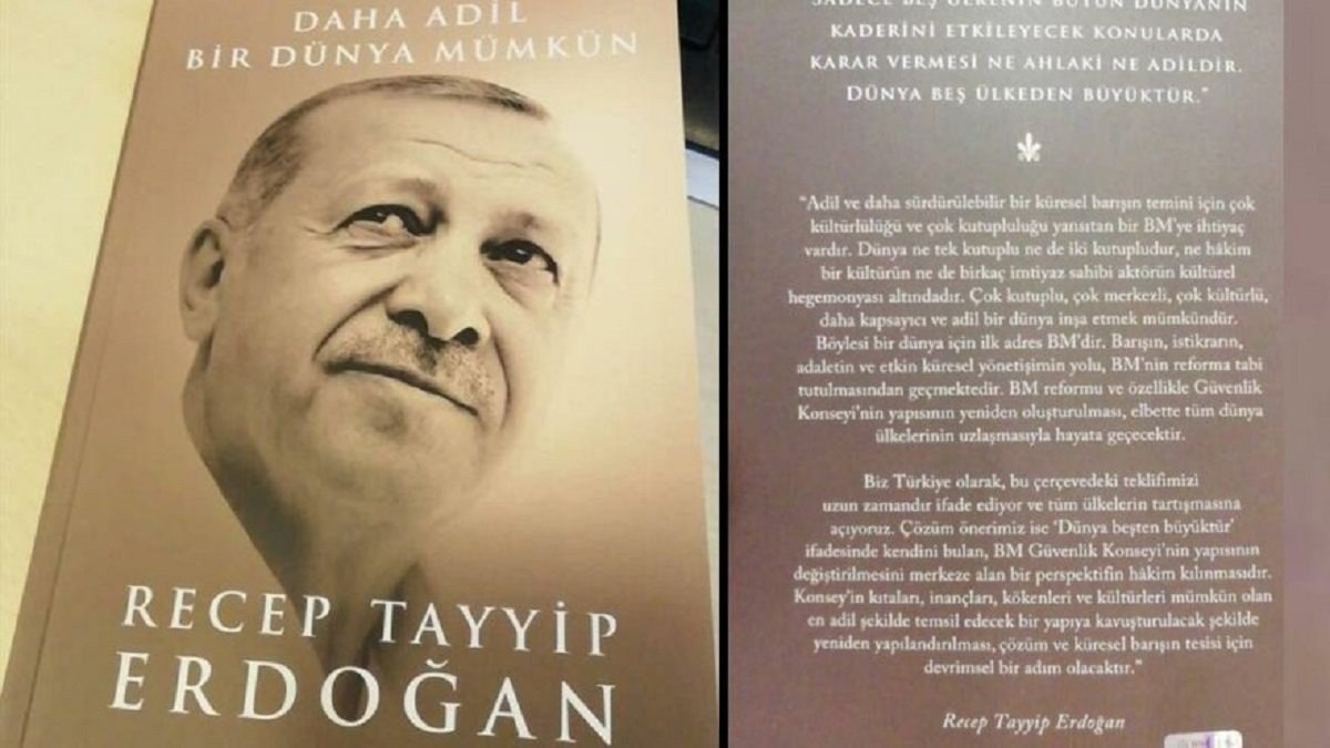 Cumhurbaşkanı Erdoğan'ın kitabı: Daha Adil Bir Dünya Mümkün konusu nedir, ne zaman satışa çıkacak?
