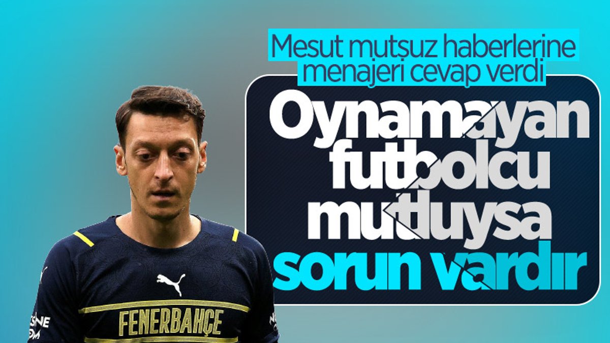 Mesut Özil'in menajeri: Oyuncum 3 yıl daha Fenerbahçe'de
