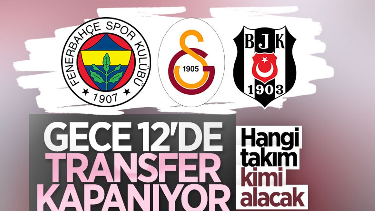 Süper Lig'de transfer sezonu kapanıyor