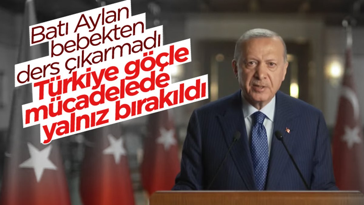 Cumhurbaşkanı Erdoğan'dan 'Yunanistan İle Komşuluk' sempozyumu mesajı