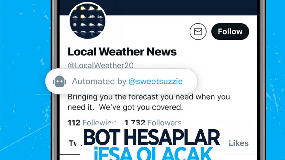 Twitter, otomatik paylaşım yapan bot hesapları etiketleyecek