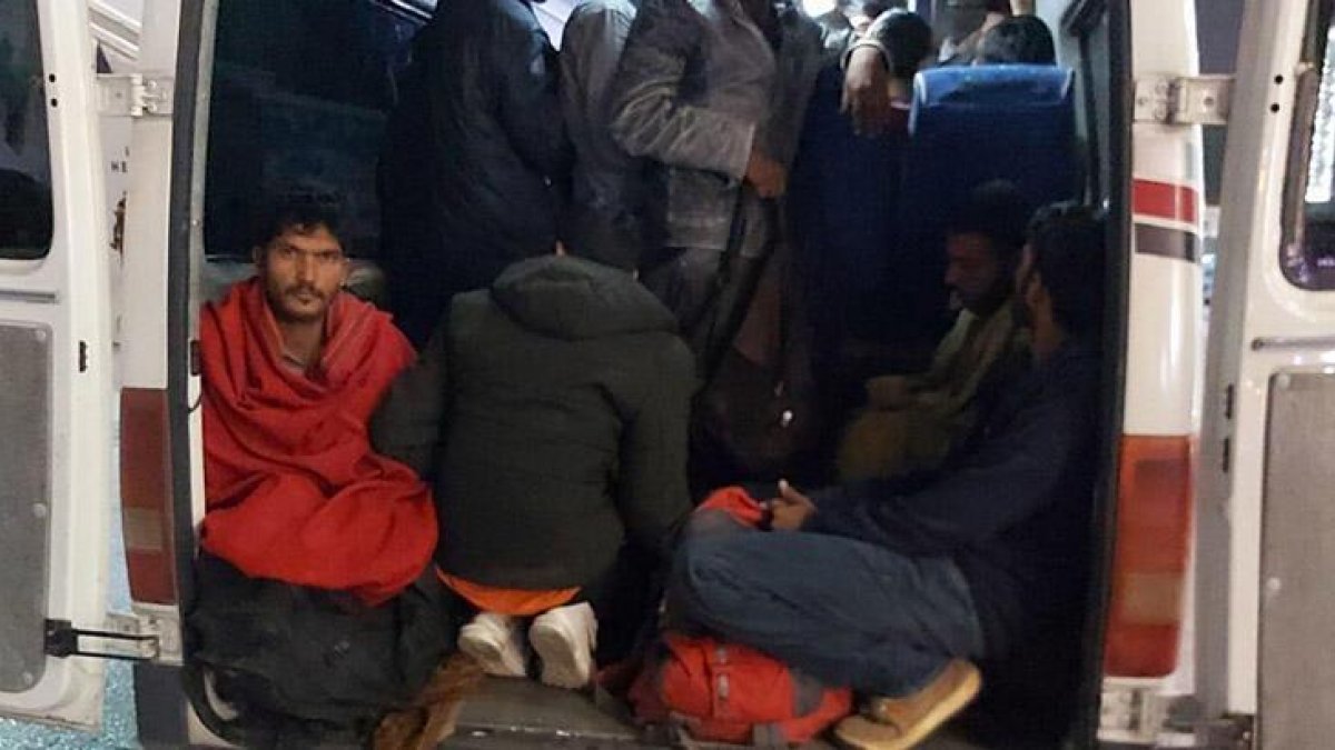 Ankara'da jandarma ekipleri 4 günde 13 kaçak göçmen yakaladı