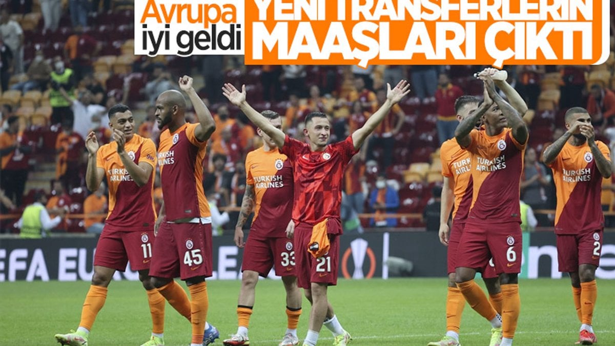 Galatasaray, yeni transferlerin maaşlarını çıkarttı