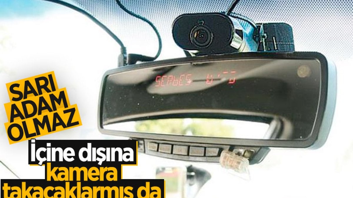İstanbul'da taksilere kamera takılacak