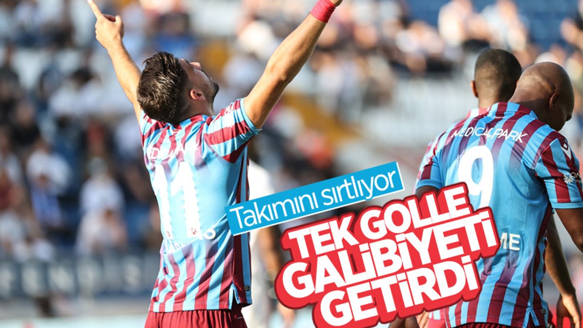 Trabzonspor 3 puanı Bakasetas'la aldı