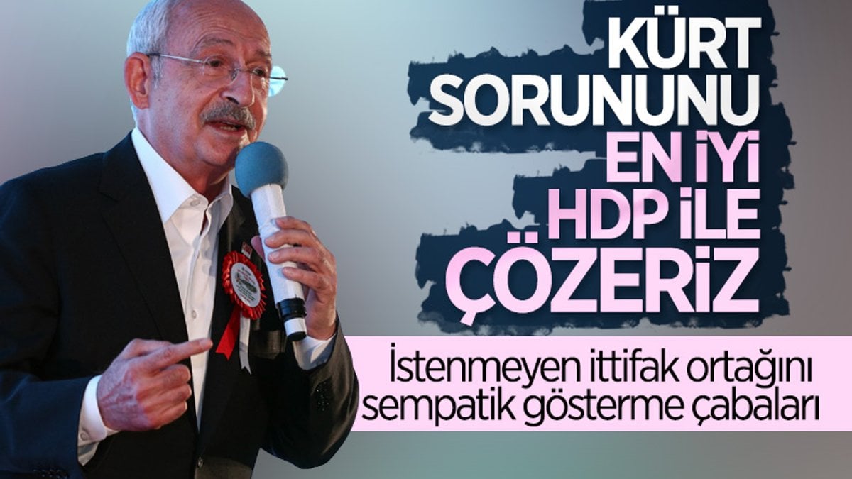 Kemal Kılıçdaroğlu: Kürt sorununu HDP ile çözeriz