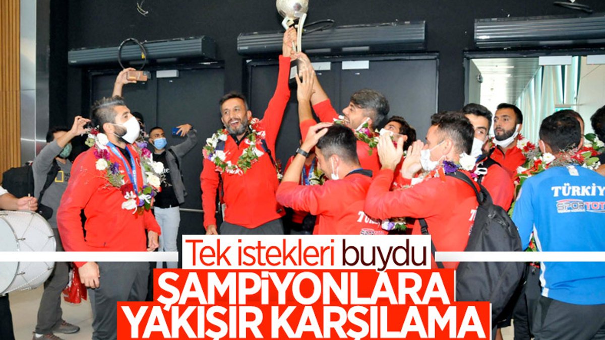Avrupa şampiyonu Ampute Milli Takımımız İstanbul'da