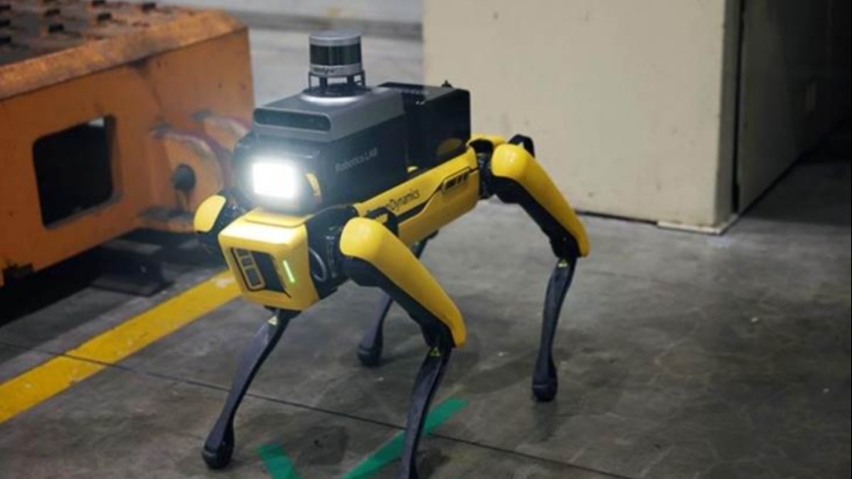 Hyundai'nin robot köpeği Spot, Kia fabrikasında işe başladı