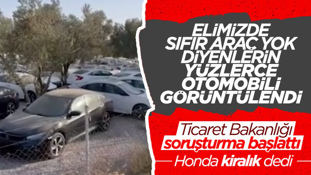 Sıfır otomobilleri stokladığı iddia edilen Honda Türkiye'den açıklama