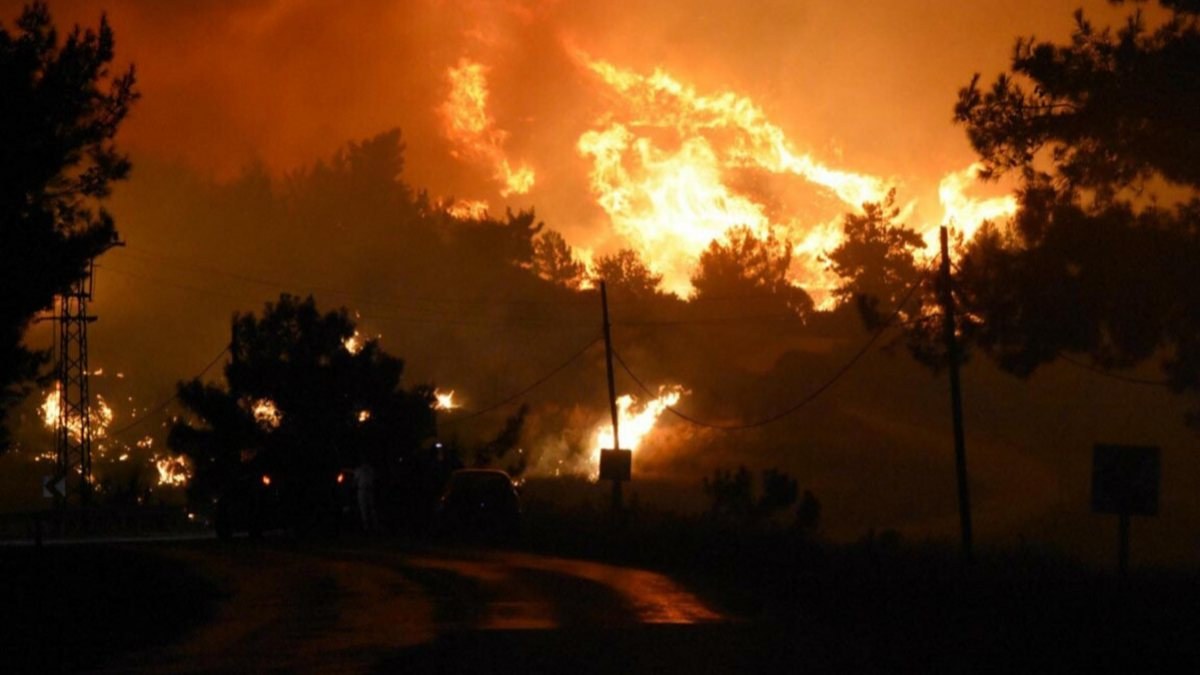 Menderes'teki orman yangınında kamera kayıtları incelenecek