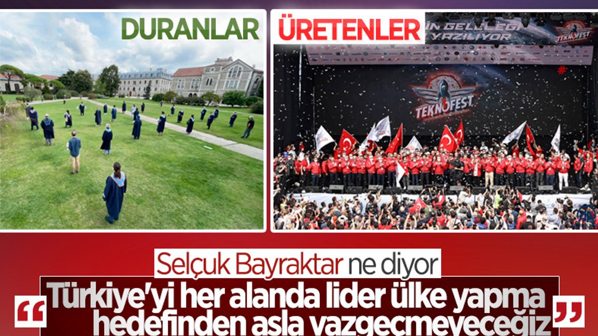 Selçuk Bayraktar'dan lider Türkiye vurgusu