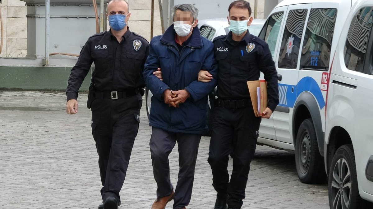 Samsun’da camide hırsızlık yapan şahsı gözaltına alındı