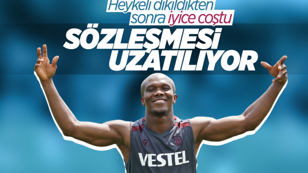 Trabzonspor'da Nwakaeme için yeni sözleşme