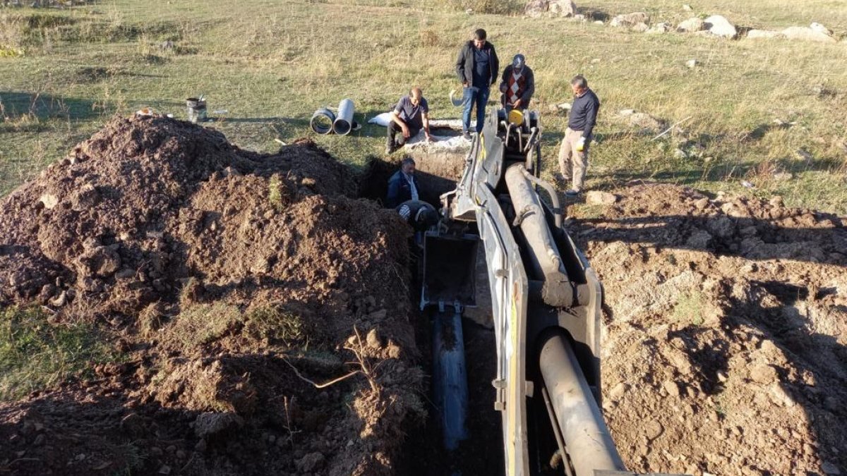 Ardahan’da, ana şebeke su boru hattına sabotaj düzenlendi