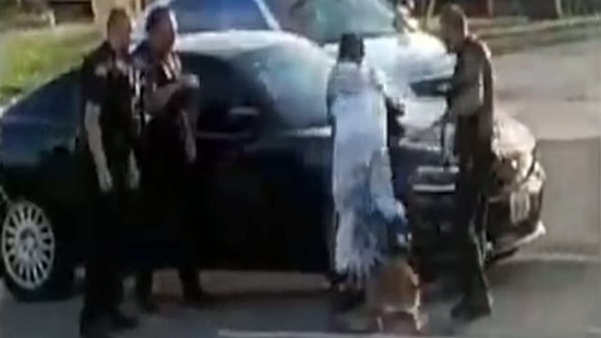 ABD polisi, köpeğini siyahi adama saldırttı