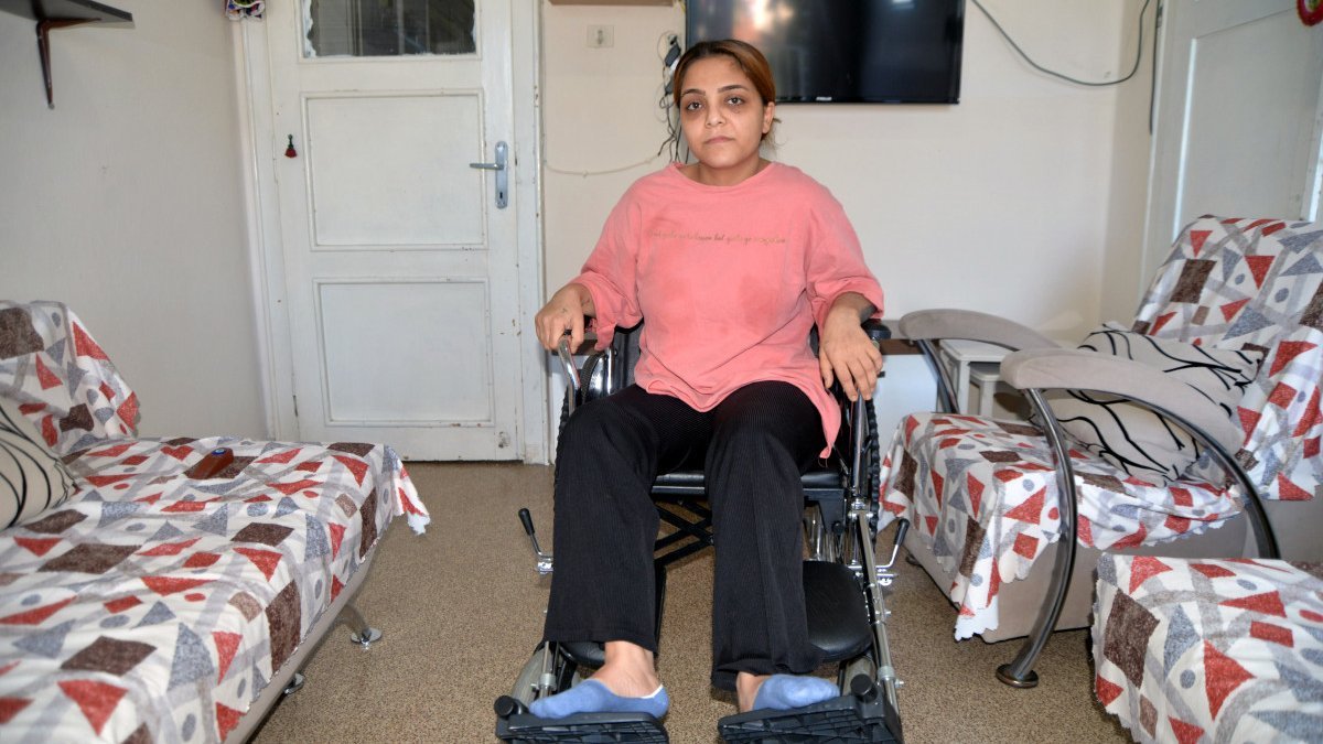 Mersin'de eşi tarafından saldırıya uğrayan kadın artık yürüyemiyor