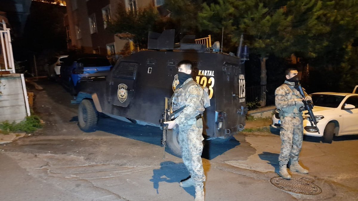 İstanbul'da 60 adrese uyuşturucu baskını