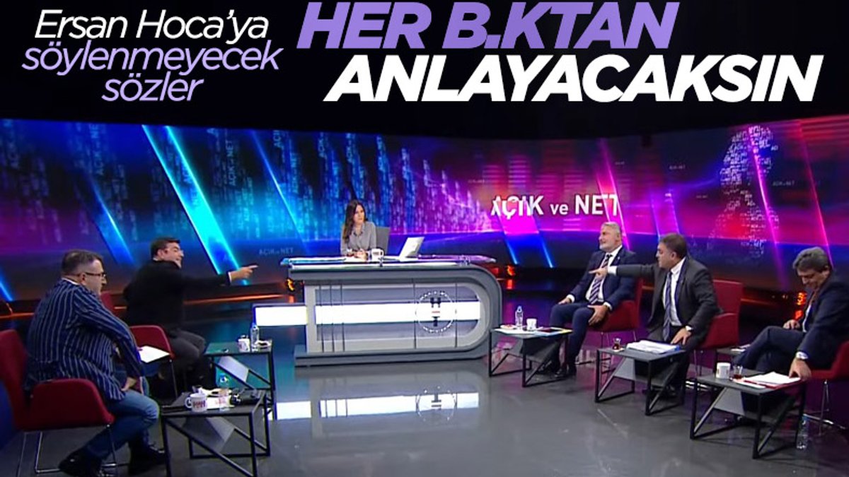 Habertürk canlı yayınında Yaşar Hacısalihoğlu ile Ersan Şen'in sözlü kavgası