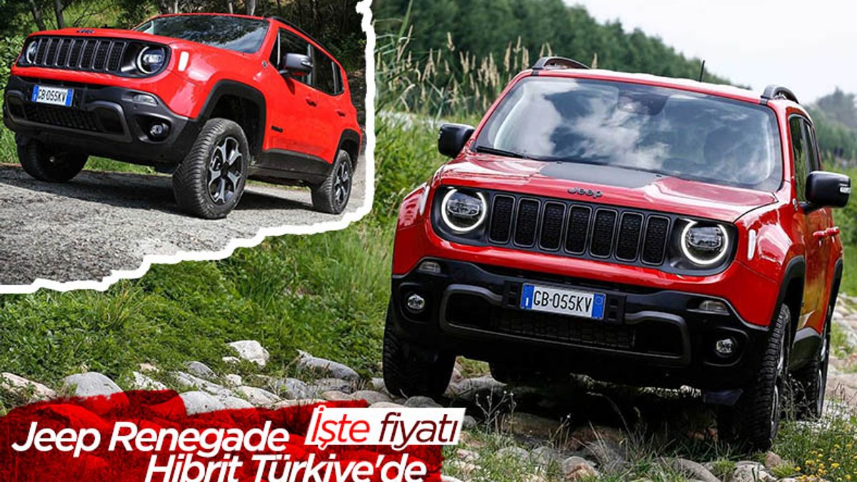Jeep Renegade Hibrit Türkiye'de satışta: İşte fiyatı