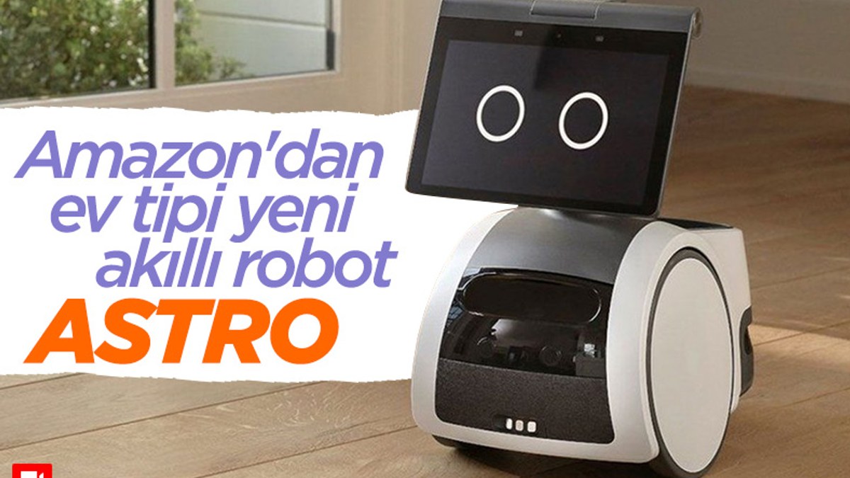 Amazon ev tipi akıllı robotu Astro'yu tanıttı