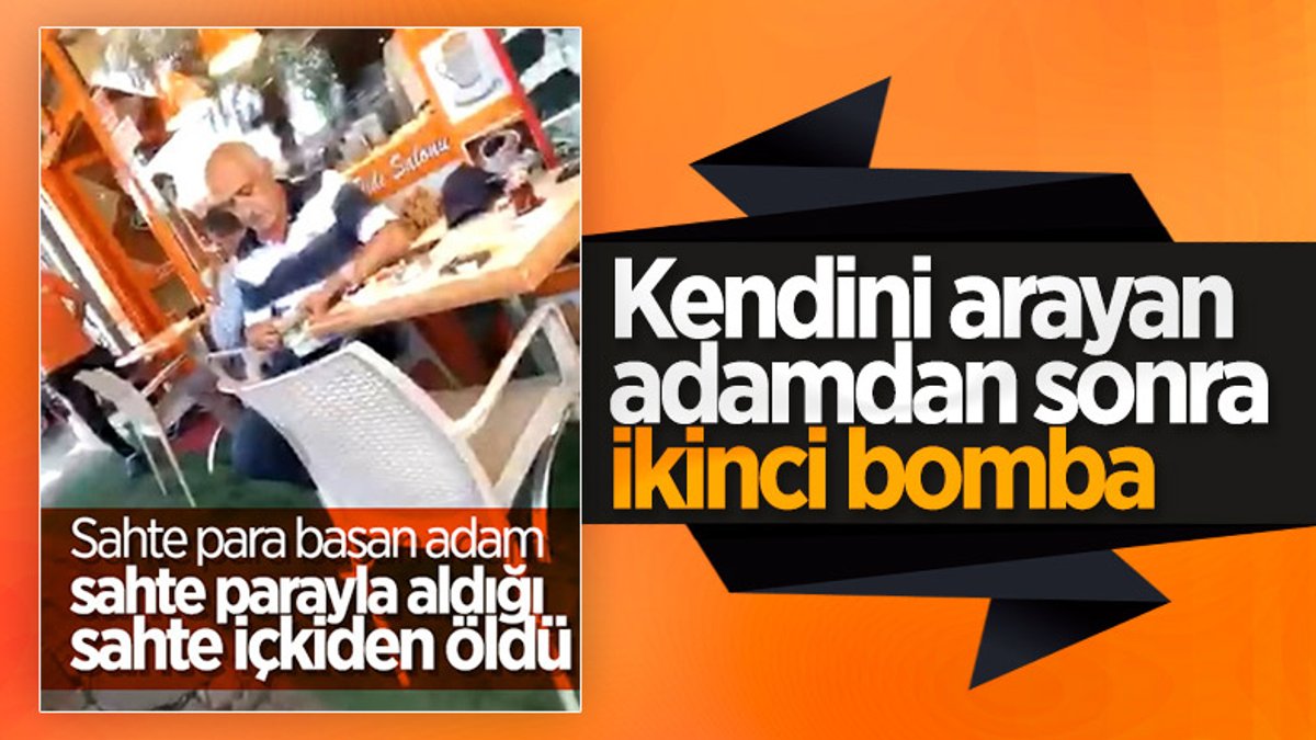 Ankara'da sahte para basan çetenin yöneticisi sahte içkiden öldü