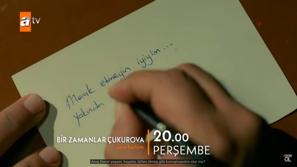 Bir Zamanlar Çukurova 107. bölüm fragmanı: Demir yaşıyor, hayatta!