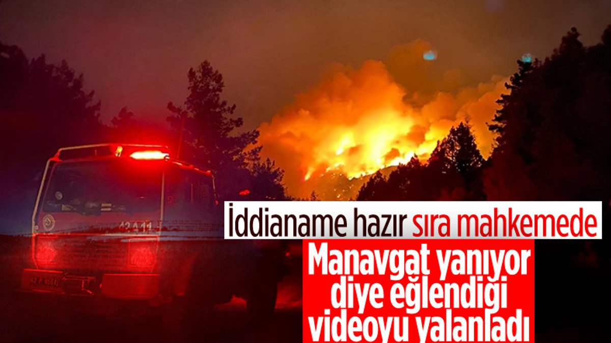 Manavgat yangınıyla ilgili ilk iddianame tamamlandı
