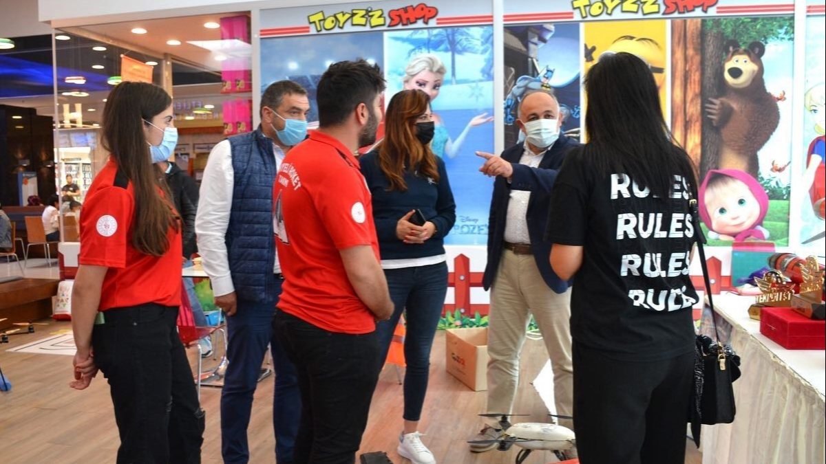 Samsun'da roket takımı görücüye çıktı