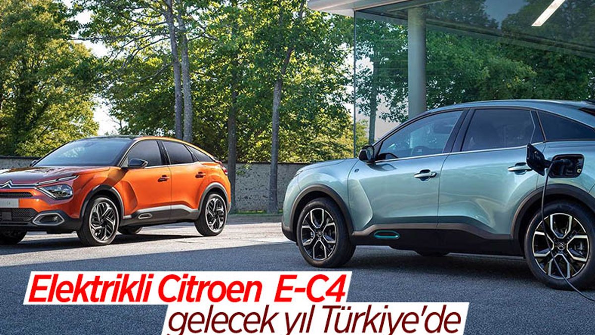Citroen E-C4, gelecek yılın başında Türkiye'ye geliyor