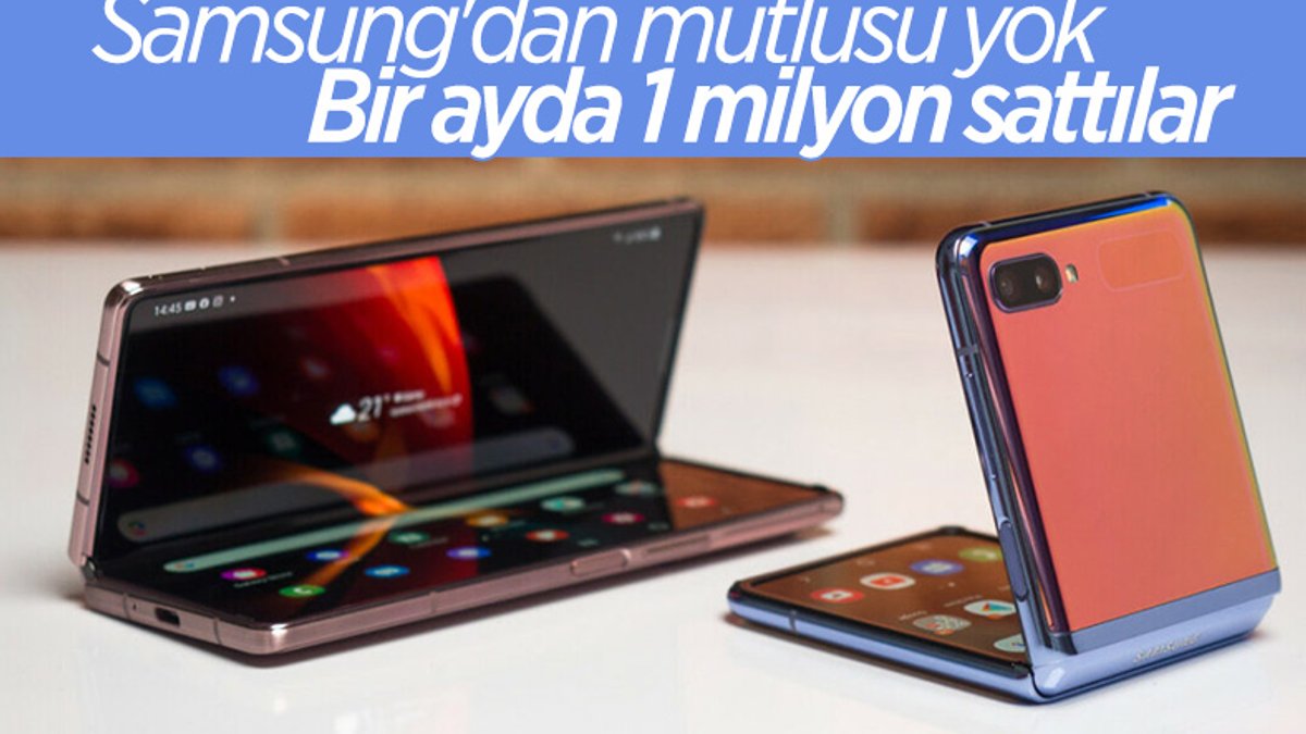 Samsung Galaxy Z Fold 3 ve Flip 3, 1 milyon satış barajını geçti