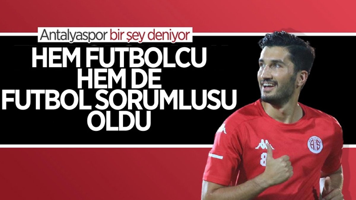 Nuri Şahin, Antalyaspor'da futbol sorumlusu oldu