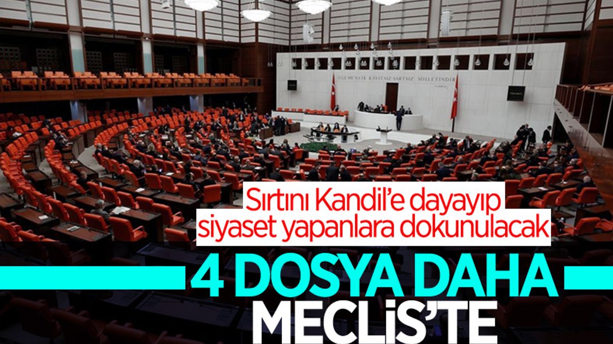 HDP'li ve DBP'li milletvekillerinin dokunulmazlık fezlekeleri Meclis'te