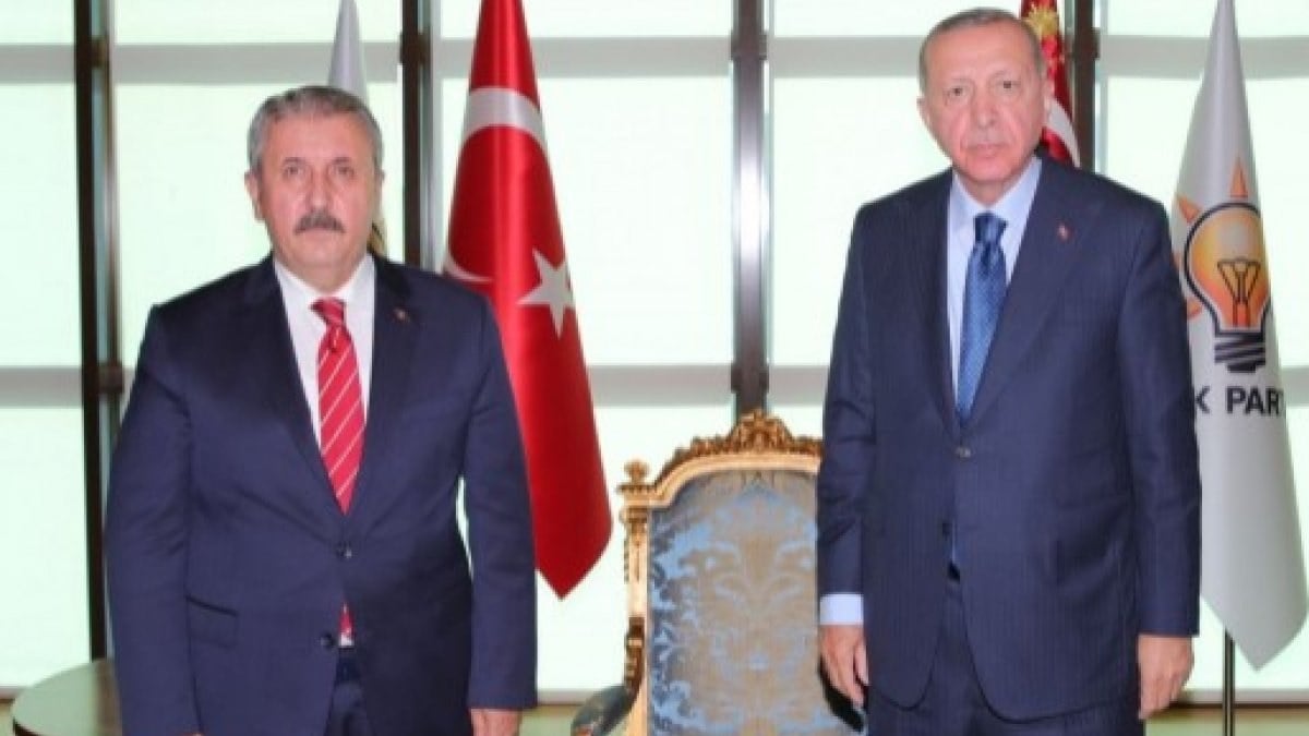 Cumhurbaşkanı Erdoğan, Mustafa Destici ile görüştü