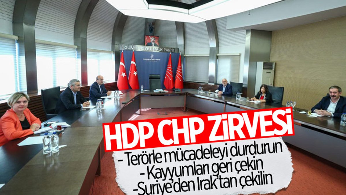 HDP heyeti, Demokrasi Tutum Belgesi’ni CHP'ye sundu