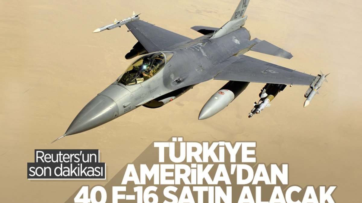 Türkiye, ABD’den F-16 ve modernizasyon kiti alacak