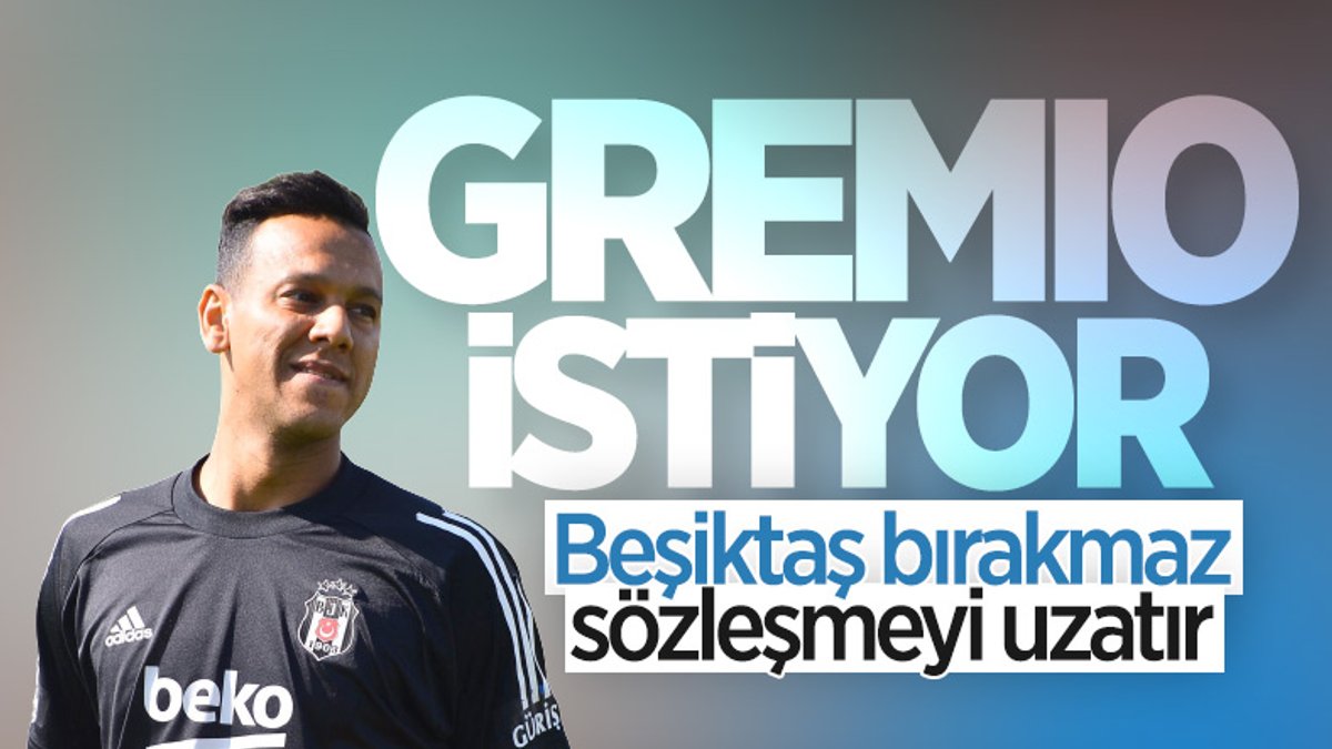 Beşiktaş'ta Josef de Souza'ya Gremio talip oldu