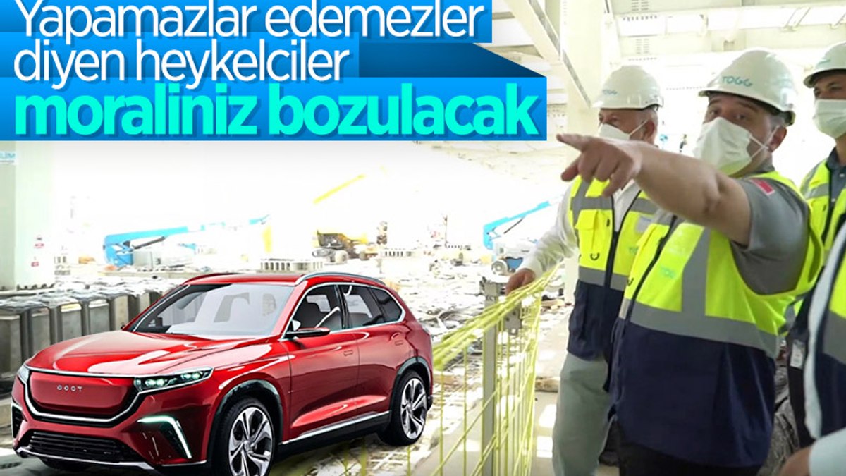 Mustafa Varank, TOGGun üretim tesisinin inşaatını inceledi
