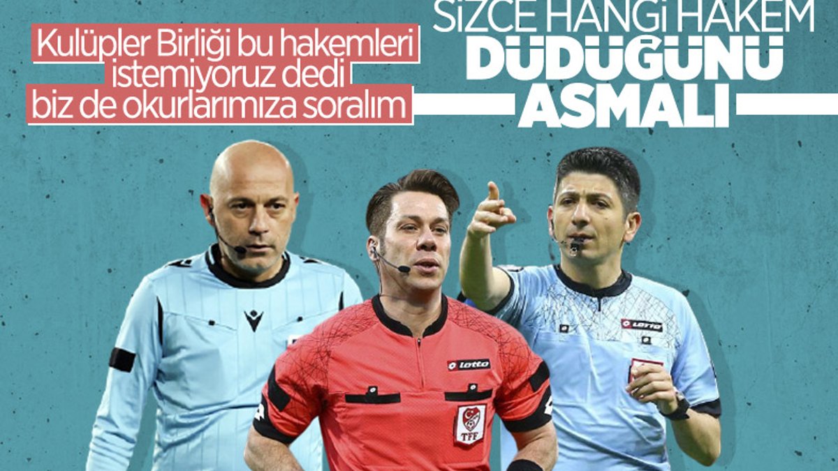 Türk futbolunda hakem tartışması