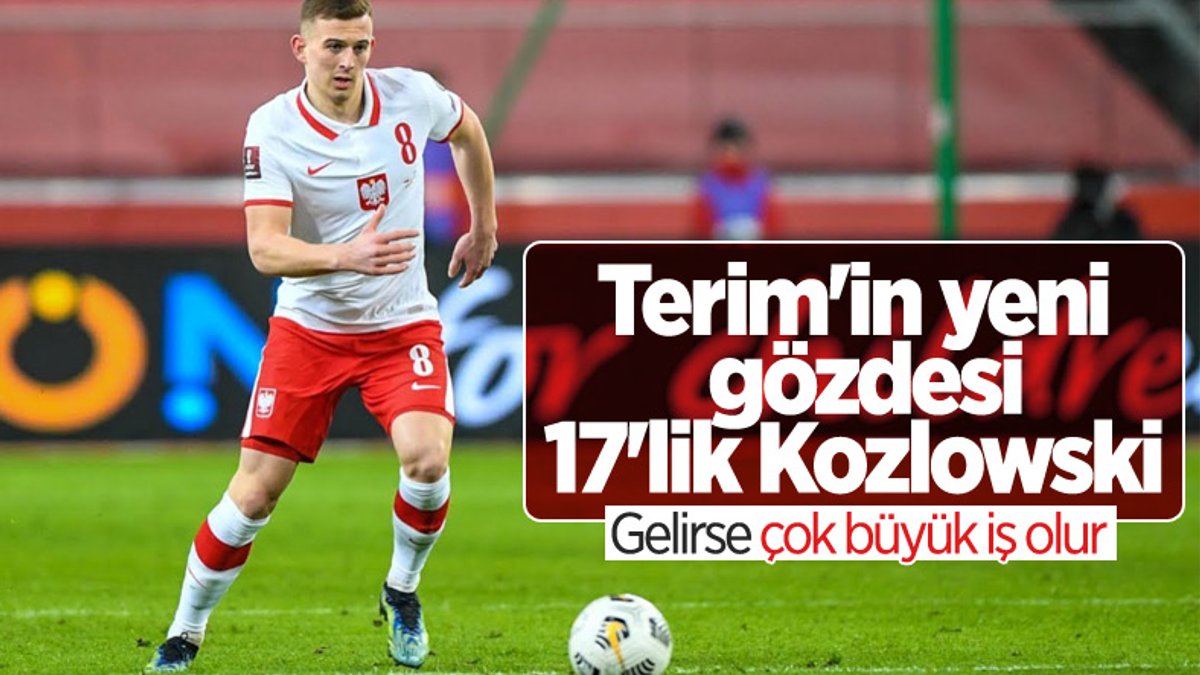 Galatasaray'ın hedefi 17'lik Kacper Kozlowski