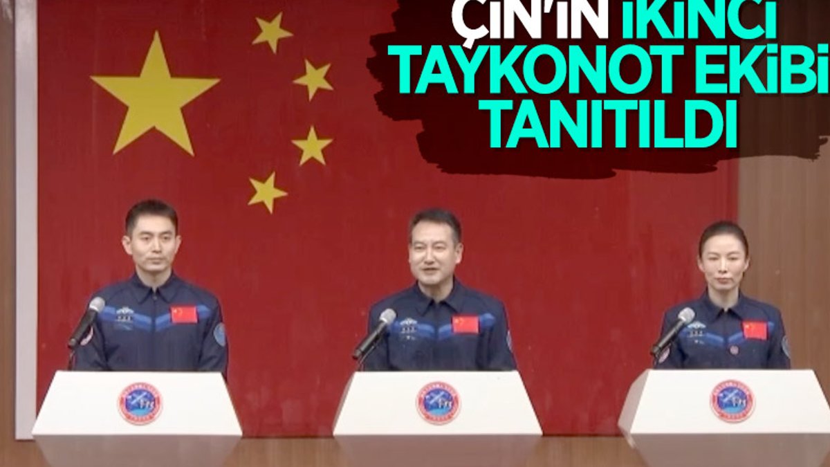Çin, kendi uzay istasyonuna göndereceği taykonot ekibini tanıttı